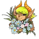 Стикер Хэйзел Нат Без Текста