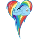 Стикер Heart mlp