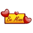 Стикер love