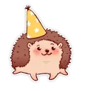 Стикер Їжачки