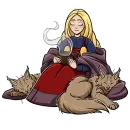 Стикер Helga the Viking song