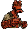 Стикер Hellboy