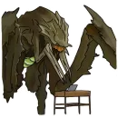 Стикер Helldivers Red Caffeine