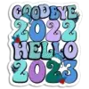 Стикер Hello 2023