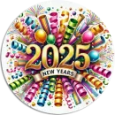 Стикер Hello 2025