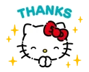 Стикер Hello Kitty