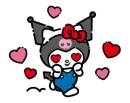 Стикер Hello Kitty