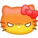 Стикер hello kitty