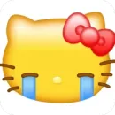 Стикер hello kitty