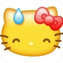 Стикер hello kitty