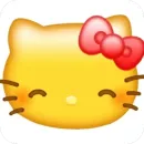 Стикер hello kitty