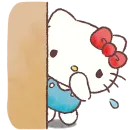 Стикер Привет Китти
