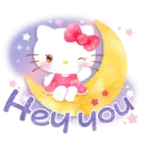 Стикер Hello Kitty