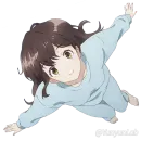 Стикер Hige wo Soru. Soshite Joshikousei wo Hirou.