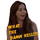 Стикер Как я встретил вашу маму