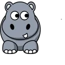 Стикер Hippo Pack