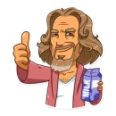 Стикер The Dude