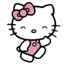 Стикер Hello Kitty
