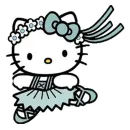 Стикер Hello Kitty