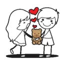 Стикер Love You