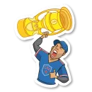 Стикер СКА