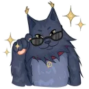 Стикер Holy Cat