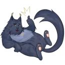 Стикер Holy Cat