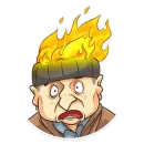 Стикер Home Alone Anime