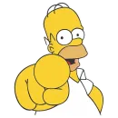 Стикер Homero By Maximus10M
