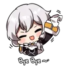 Стикер Honkai Impact 3rd Chibi