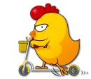 Стикер Hot Chicken
