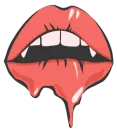 Стикер Hot Lips