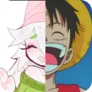 Стикер Cattail or Luffy