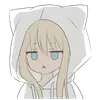 Стикер Худи тян