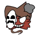 Стикер Husk