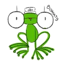 Стикер Hydrogen Frog ->