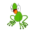 Стикер Hydrogen Frog ->