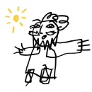 Стикер Backoff