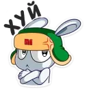 Стикер Кролик Mi