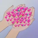 Стикер я люҕлю тᴇҕя💕