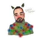 Стикер New year