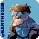 Стикер Invincible Blue Suit