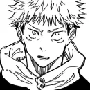 Стикер Yuji Itadori