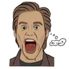 Стикер Emotional James Carrey