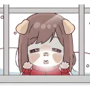 Стикер Джерси тян