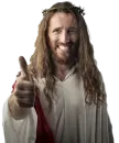 Стикер Jesus Funny