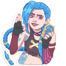 Стикер jinx_by_veryromanoff