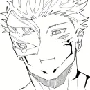 Стикер Ryomen Sukuna