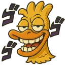 Стикер Angry Jo Jo Beasts