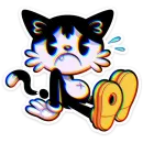 Стикер Кот Джо